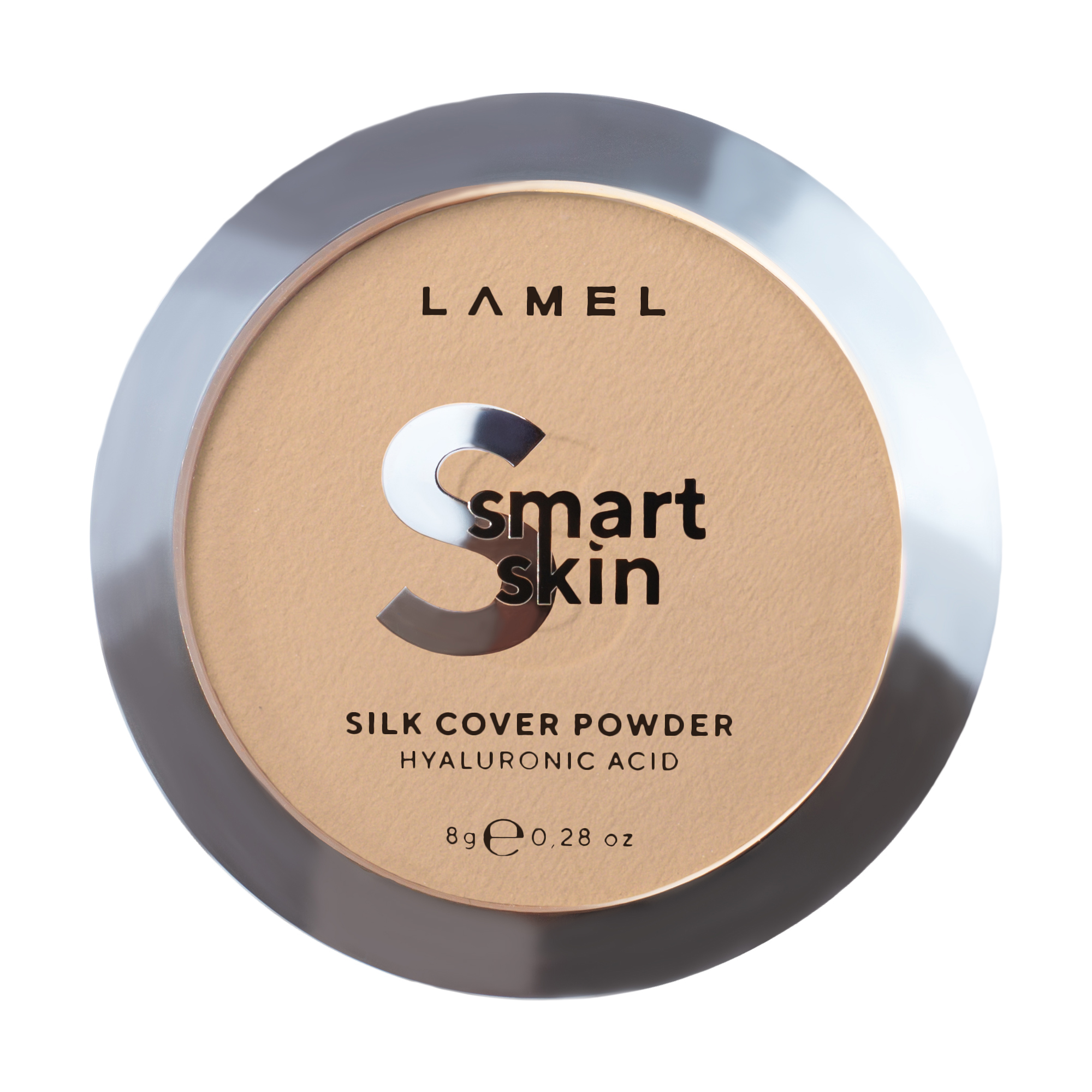 Компактна пудра для обличчя LAMEL Make Up Smart Skin Silk Cover Powder 404, 8 г