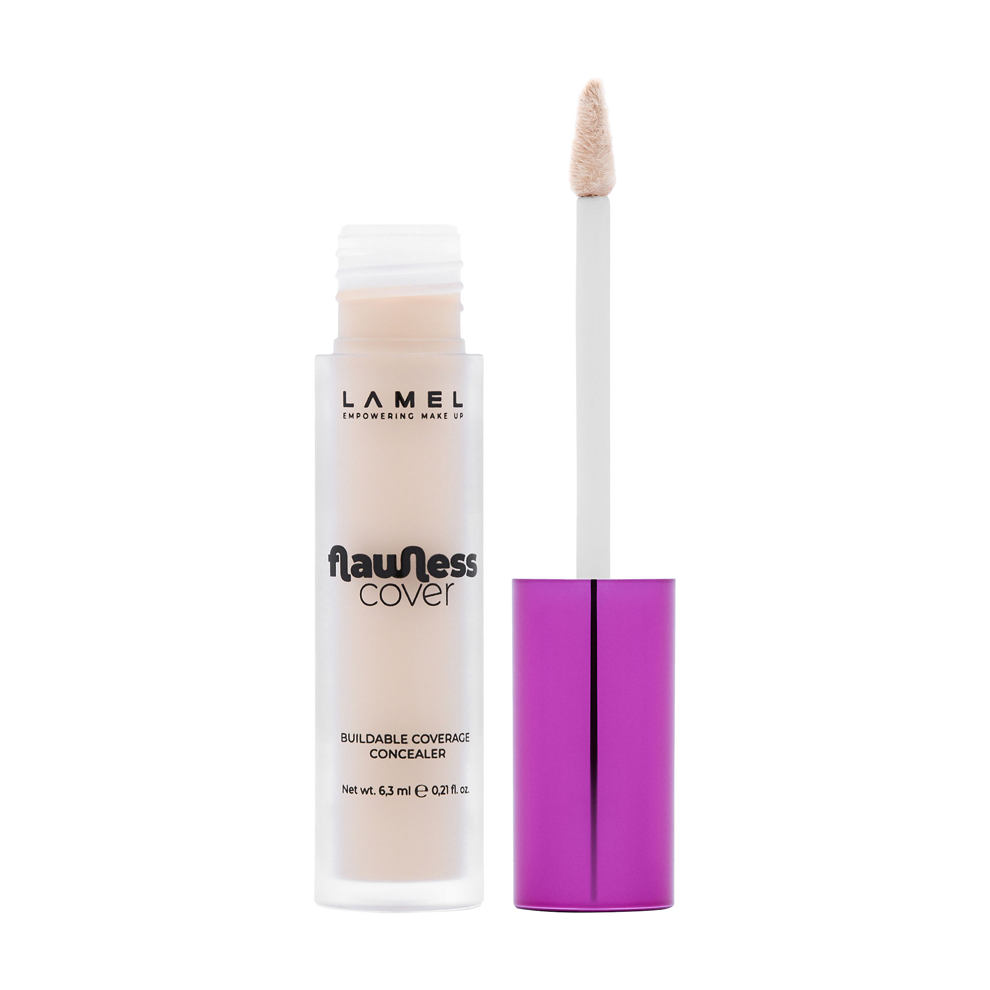 Консилер для обличчя LAMEL Make Up Buildable Coverage Concealer Flawless Cover 03, 6.3 мл